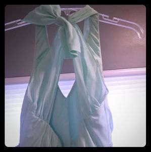 Alfred angelo Seafoam Green Bridesmaid dress